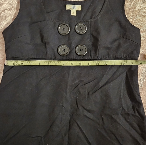 5/$25 Black Button Dress - Picture 7 of 10